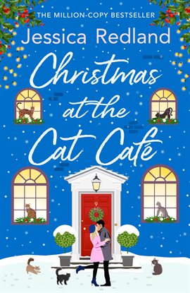 Cover image for Christmas at the Cat Café