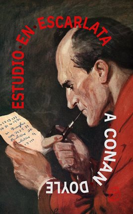 Cover image for Estudio en escarlata