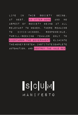 Cover image for SCUM Manifesto