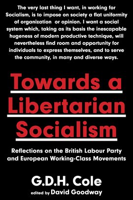 Cover image for Towards A Libertarian Socialism