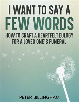 Cover image for I Want to Say a Few Words