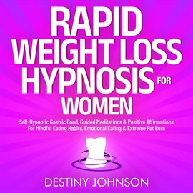 Cover image for Rapid Weight Loss Hypnosis for Women
