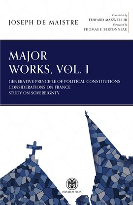 Cover image for Major Works, Volume I