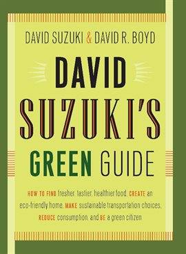 Imagen de portada para David Suzuki's Green Guide