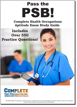 Cover image for Pass the PSB! Complete Health Occupation Aptitude Test (PSB) study guide and practice test ques...