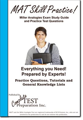 Imagen de portada para Miller Analogies Skill Practice!