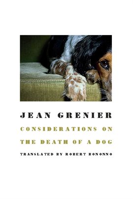 Imagen de portada para Considerations on the Death of a Dog