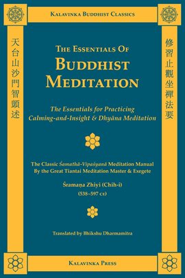 Cover image for The Essentials of Buddhist Meditation