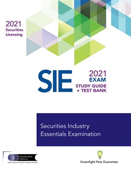Imagen de portada para Securities Industry Essentials Exam Study Guide 2021 + Test Bank