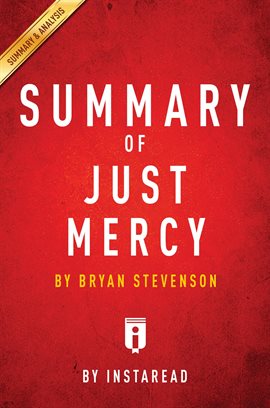 Cover image for Summary of Just Mercy by Bryan Stevenson Includes Analysis