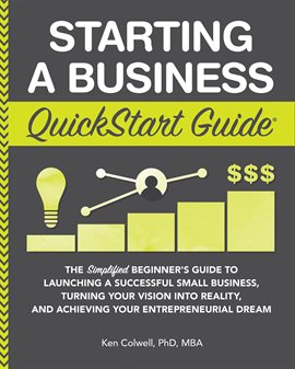 Cover image for Starting a Business QuickStart Guide
