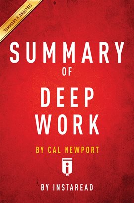 Imagen de portada para Summary of Deep Work