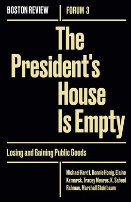 Cover image for Presidents House Is Empty