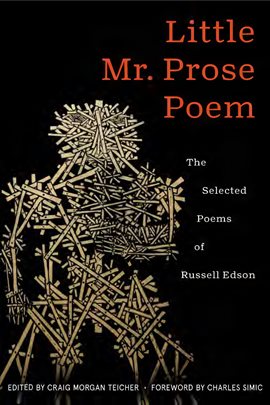 Imagen de portada para Little Mr. Prose Poem: Selected Poems of Russell Edson
