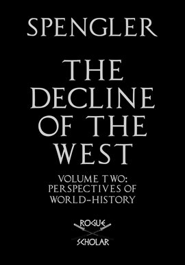 Imagen de portada para The Decline of the West, Volume II