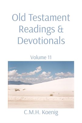 Cover image for Old Testament Readings & Devotionals, Volume 11