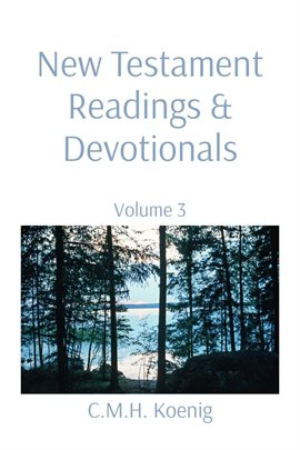 Cover image for New Testament Readings & Devotionals, Volume 3