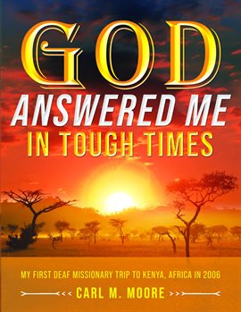 Imagen de portada para God Answered Me in Tough Times
