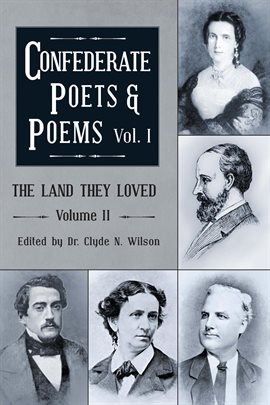 Imagen de portada para Southern Poets and Poems, 1606 -1860 Volume 1