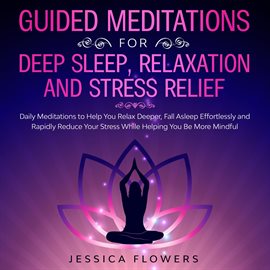 Cover image for Guided Meditations for Deep Sleep, Relaxation, and Stress Relief