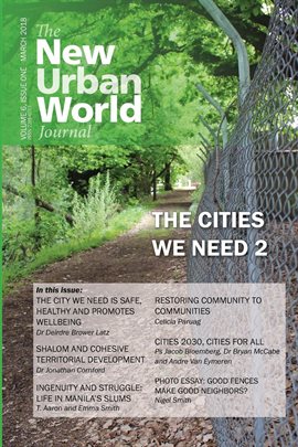 Imagen de portada para New Urban World Journal, Volume 6