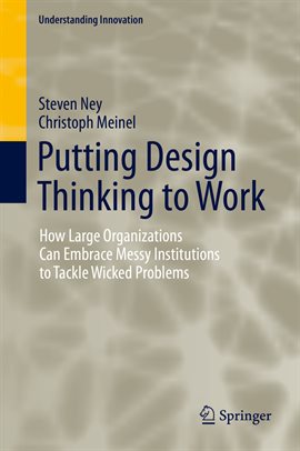 Cover image for Putting Design Thinking to Work