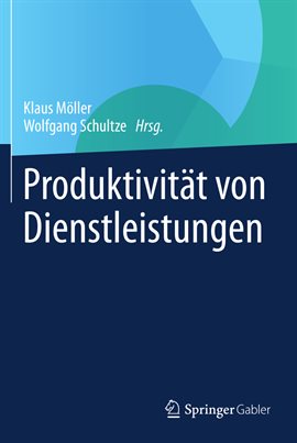 Cover image for Produktivität Von Dienstleistungen