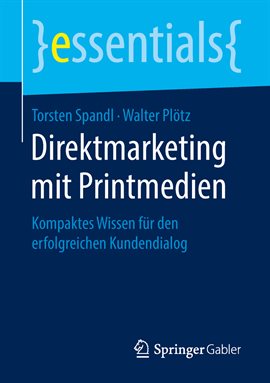 Imagen de portada para Direktmarketing Mit Printmedien