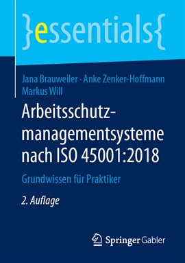 Imagen de portada para Arbeitsschutzmanagementsysteme Nach Iso 45001:2018
