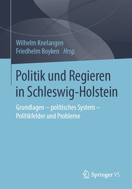 Cover image for Politik und Regieren in Schleswig-Holstein