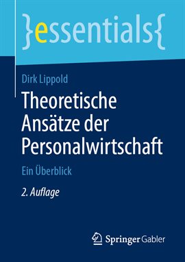 Imagen de portada para Theoretische Ansätze Der Personalwirtschaft