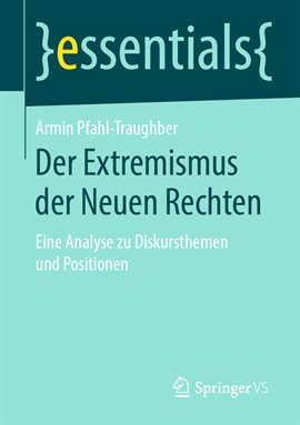 Cover image for Der Extremismus der Neuen Rechten