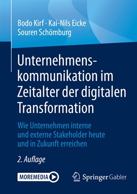 Imagen de portada para Unternehmenskommunikation im Zeitalter der digitalen Transformation
