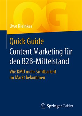 Imagen de portada para Quick Guide Content Marketing für den B2B-Mittelstand
