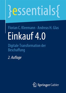 Imagen de portada para Einkauf 4.0