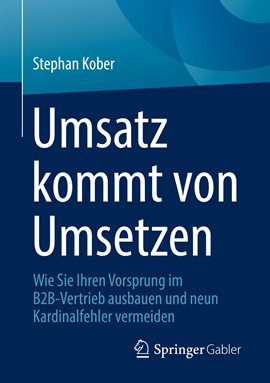 Imagen de portada para Umsatz Kommt Von Umsetzen