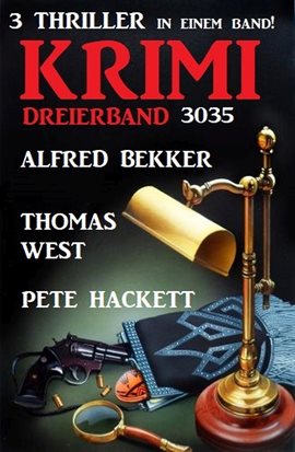 Cover image for Krimi Dreierband 3035 - 3 Thriller in einem Band!