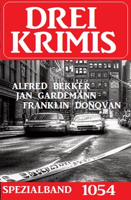 Cover image for Drei Krimis Spezialband 1054