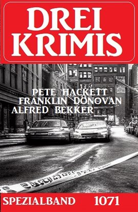 Cover image for Drei Krimis Spezialband 1071