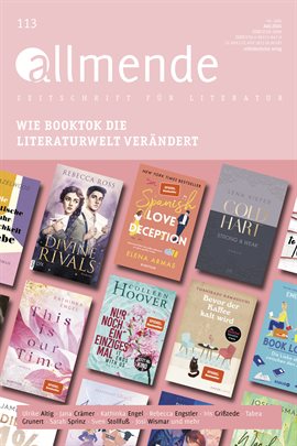 Allmende 113 – Zeitschrift Für Literatur