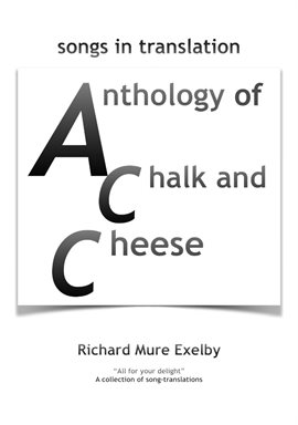 Imagen de portada para Anthology of Chalk and Cheese (Translations)