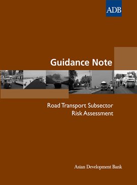 Imagen de portada para Road Transport Subsector Risk Assessment