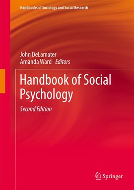 Cover image for Handbook of Social Psychology