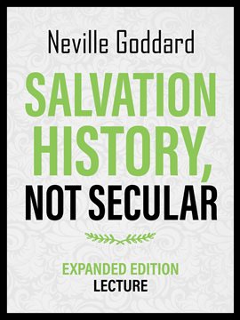 Cover image for Salvation History - Not Secular