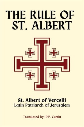 Cover image for The Rule of St. Albert