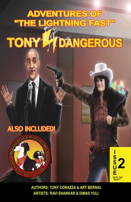 Cover image for Adventures Of "The Lightning Fast" Tony Dangerous  "Into The West!"