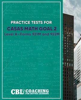 Imagen de portada para Practice Tests for Math Goal 2 Level a―Forms 921M and 922M