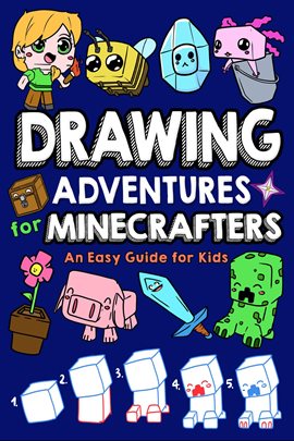 Book Jacket: Drawing Adventures for Minecrafters