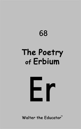 Cover image for The Poetry of Erbium