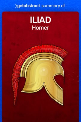 Cover image for Summary of The Iliad by Homer